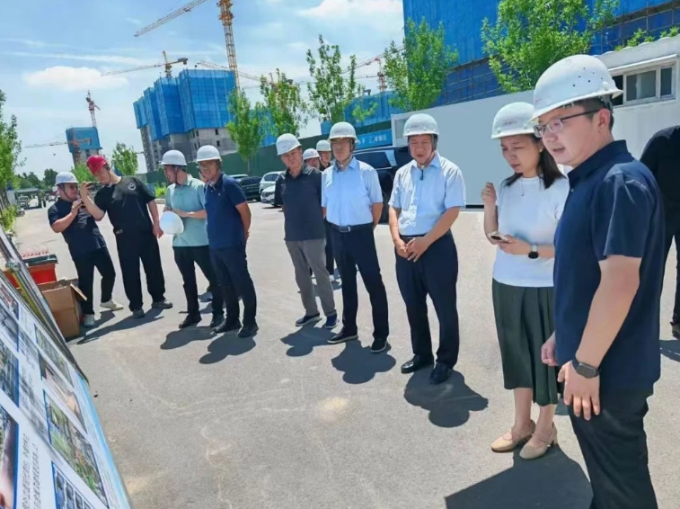 省住建厅专家组莅临信华·启元项目调研指导