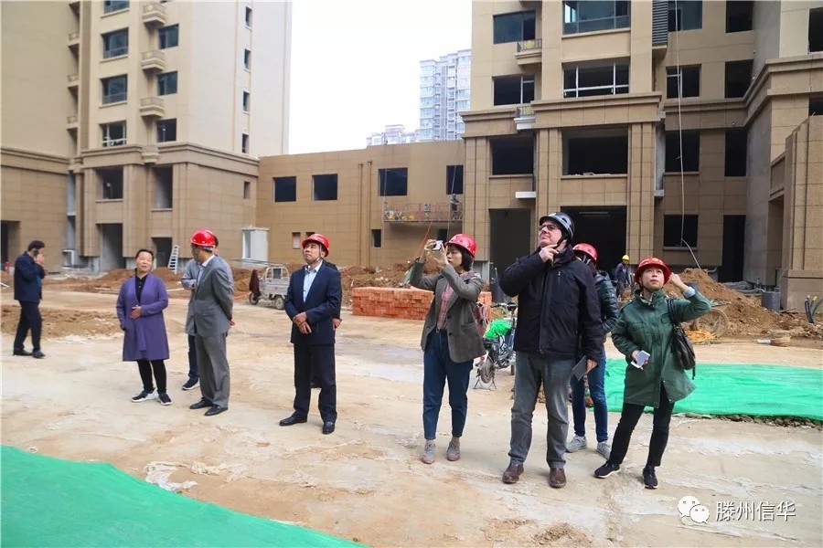 中德专家检验缇香郡·璟园被动房示范项目