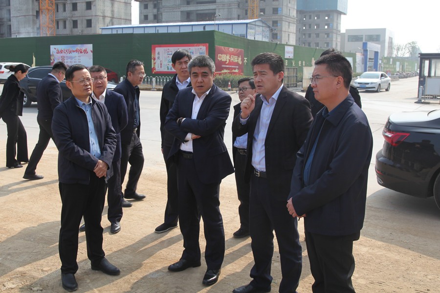 山东财金集团、中铁建工集团考察组到信华集团调研