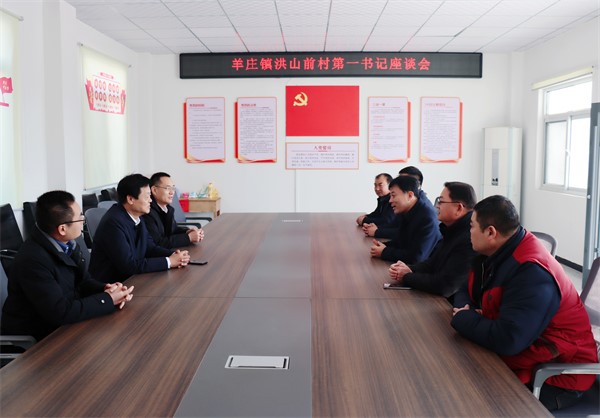 信华集团到大坞镇、羊庄镇调研“第一书记”工作